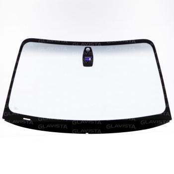 Frontscheibe, grün mit Graukeil/Regen-/Lichtsensor (WS/SEN2448GYS). BMW 1er
